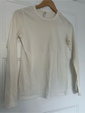 Abella Crew Neck Tee in Off-White